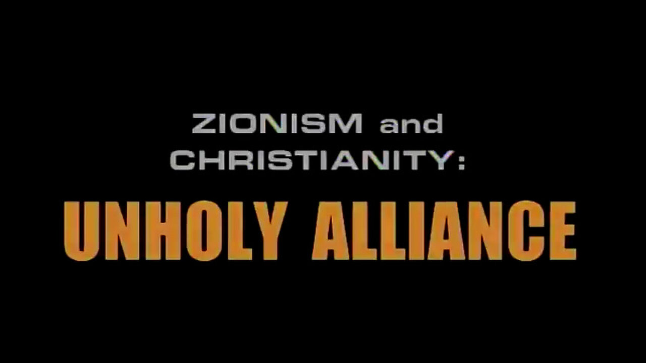 ZIONISM AND CHRITIANITY = UNHOLY ALLIANCE ( A Ted Pike Documentary )