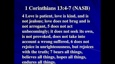 February 12 - Love does not take into account a wrong suffered - Tiffany Root & Kirk VandeGuchte