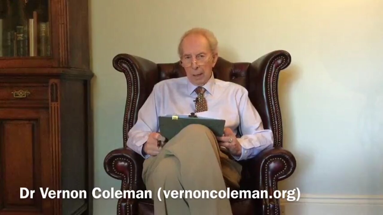 More Evidence They Want You Dead! Dr. Vernon Coleman