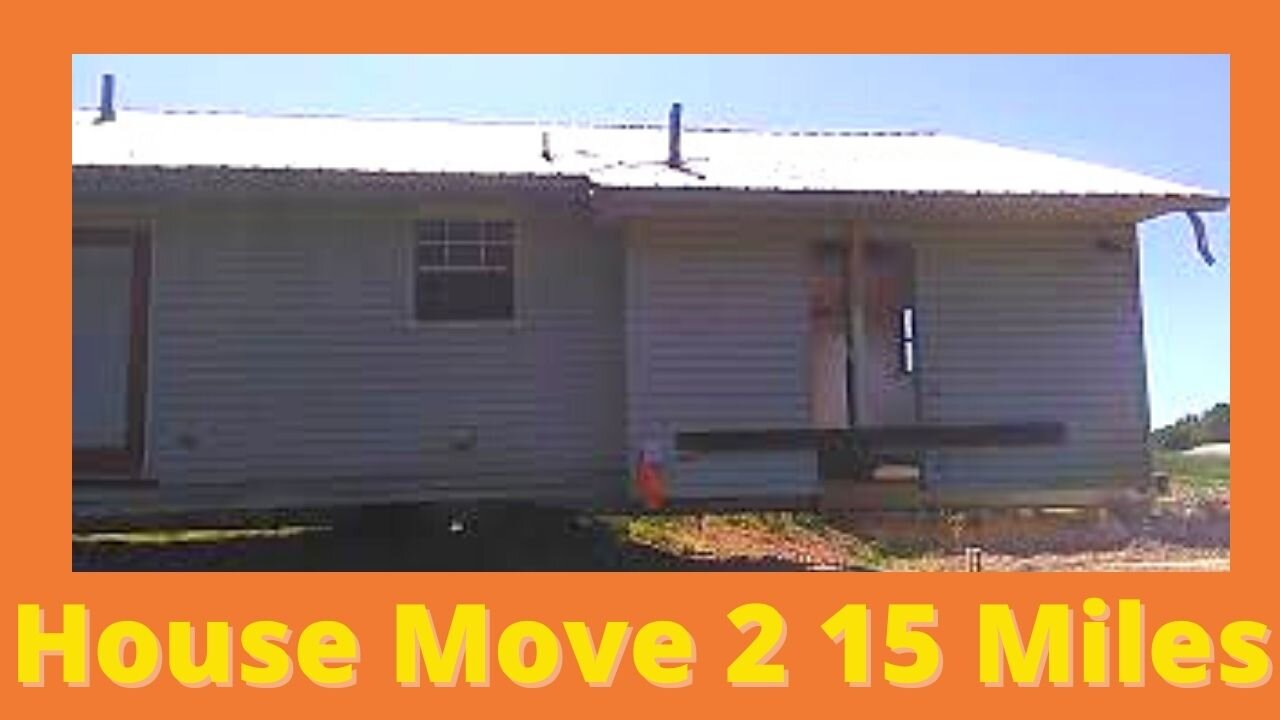 How to Move A House 15 Miles on Two-lane Roads!! - 2