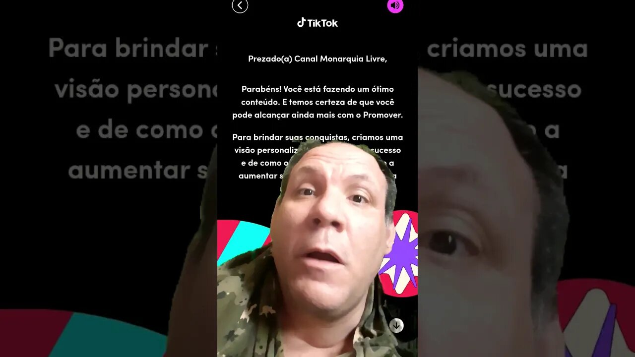 Conteúdo nocivo para o YouTube une, elogio para o tik Tok do morro canal