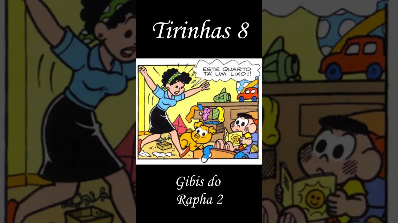 Tirinhas da Turma da Mônica nº 8 | Gibis do Rapha 2 #shorts