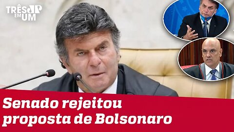 Fux considera pedido de impeachment de Moraes ameaça