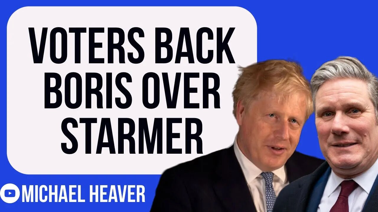 Disaster For Labour As Boris OVERTAKES Starmer