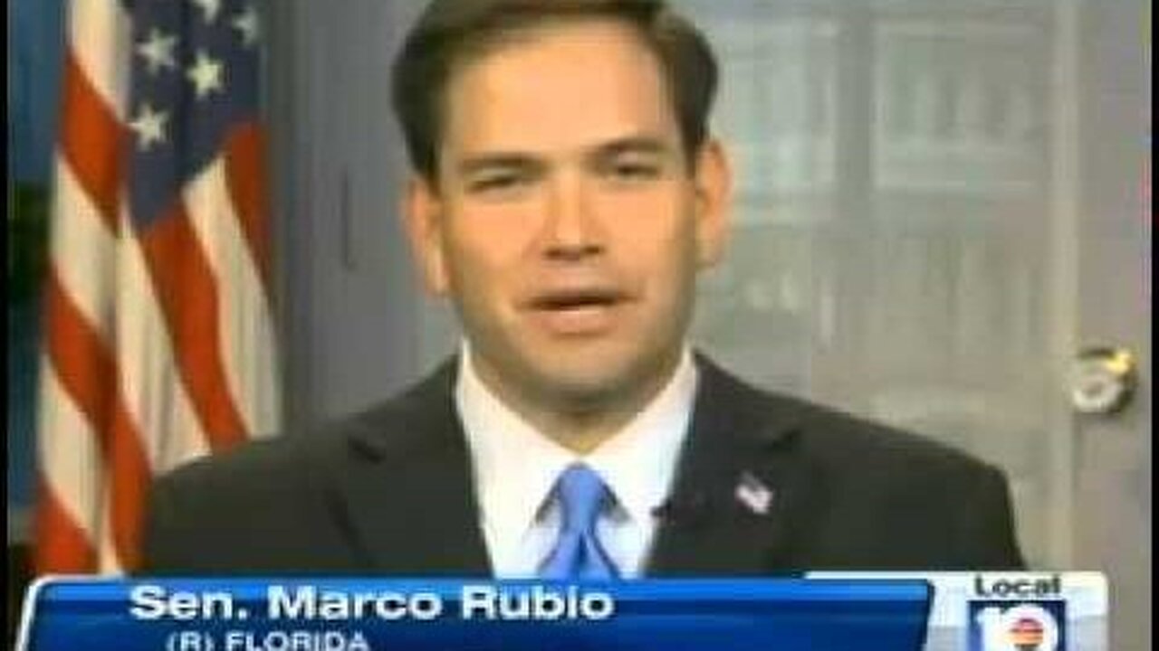 Rubio Discusses a Range of Issues with WPLG in Miami