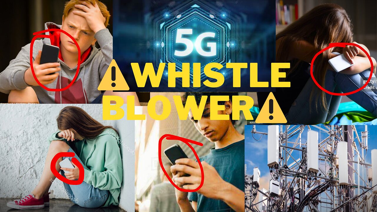 ⚠️WHISTLEBLOWER⚠️5G IS A WEAPON CAUSING CELL POISONING (5G AND CORONAVIRUS EXPOSED)