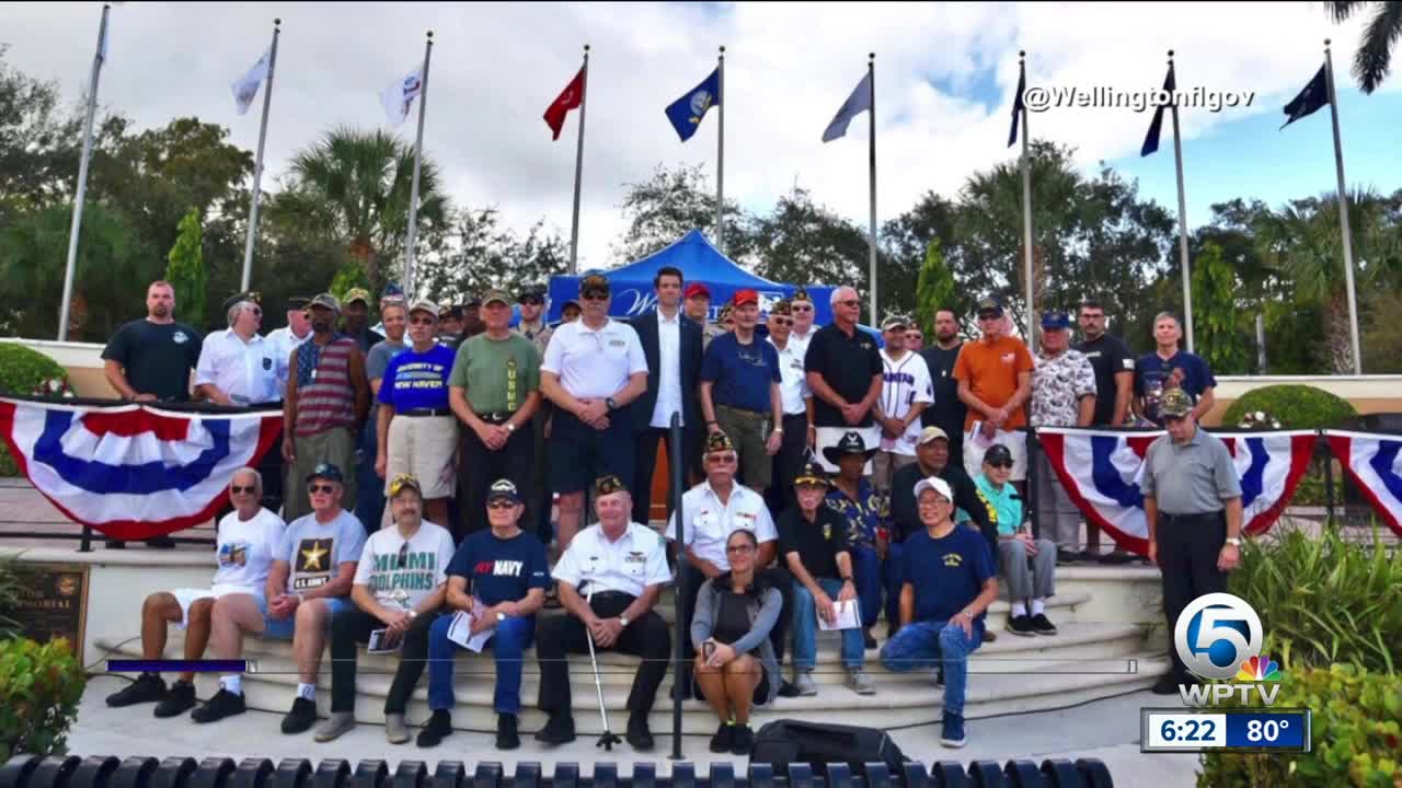 Veterans Day parade and ceremony held in Wellington