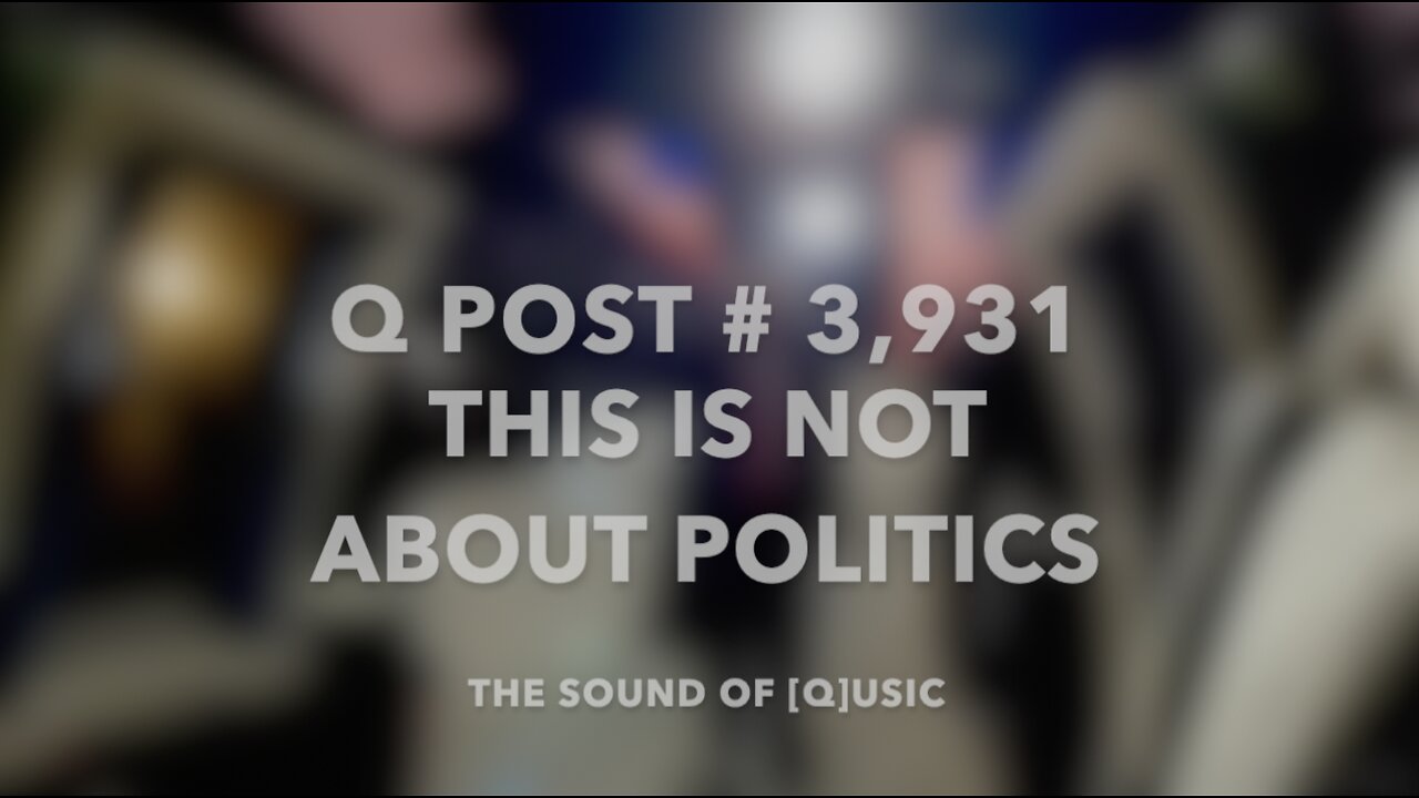 THIS IS NOT ABOUT POLITICS - Post # 3,931 - The Sound of [Q]usic