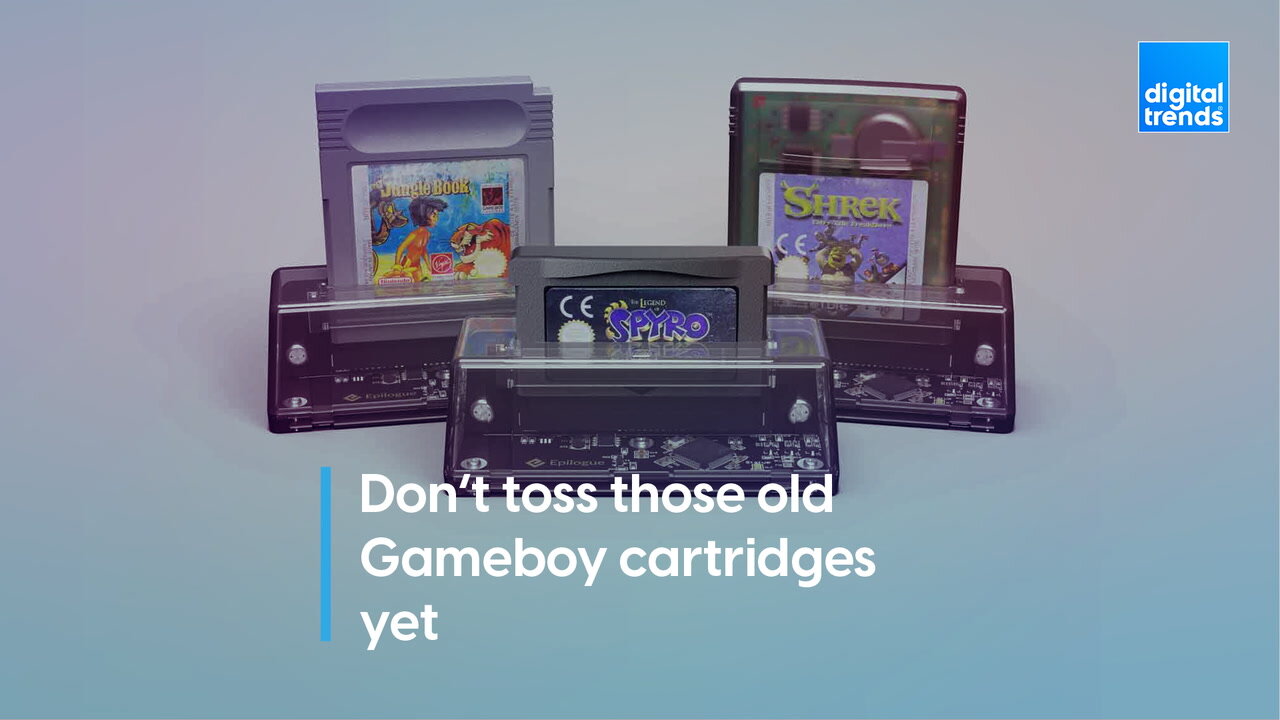 Don’t toss those old Gameboy cartridges yet