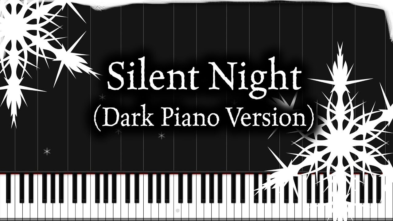 Silent Night (Dark Piano Version) | Piano Tutorial + Sheet Music