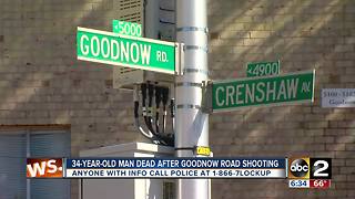 Man shot in northeast Baltimore overnight