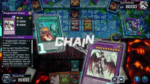 Yu-Gi-Oh! Master Duel - FTK - 21,000 ATK Numeron Dragon vs Dragonmaids (Ranked Duel) PC