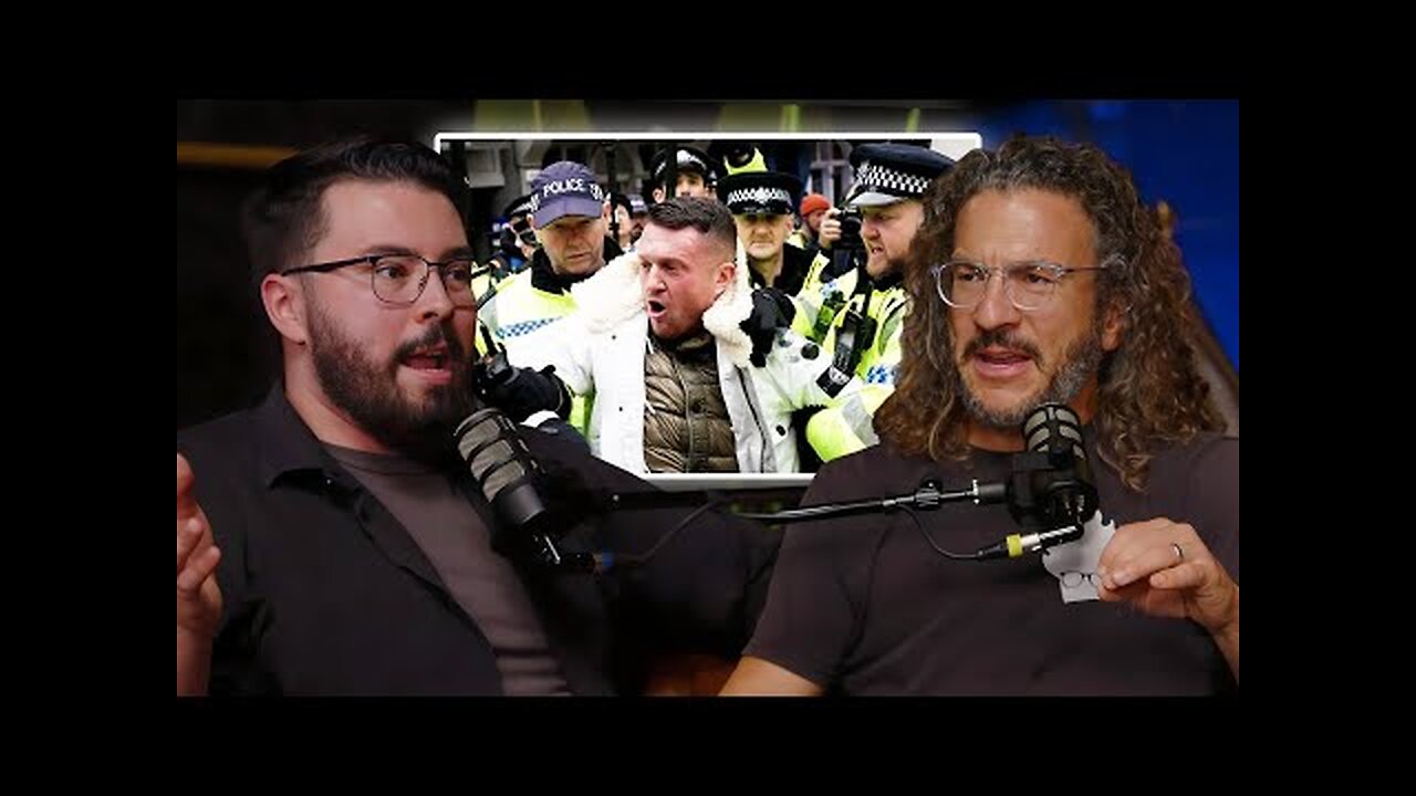 "Criminalizing Journalism" - Tommy Robinson Jailed for 18 Months in UK