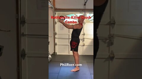 Kettlebells: Killer Crush Combo #masterphil #kettlebell #philross #bodybellmethod #kettlebellking