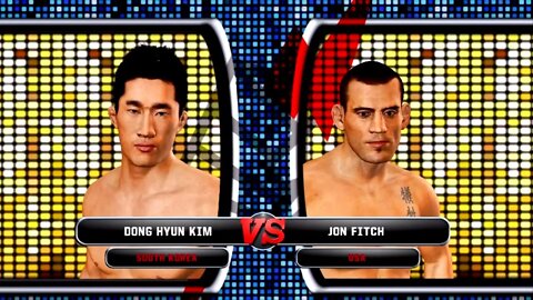 UFC Undisputed 3 Gameplay Jon Fitch vs Dong Hyun Kim (Pride)