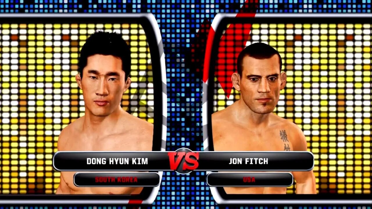 UFC Undisputed 3 Gameplay Jon Fitch vs Dong Hyun Kim (Pride)