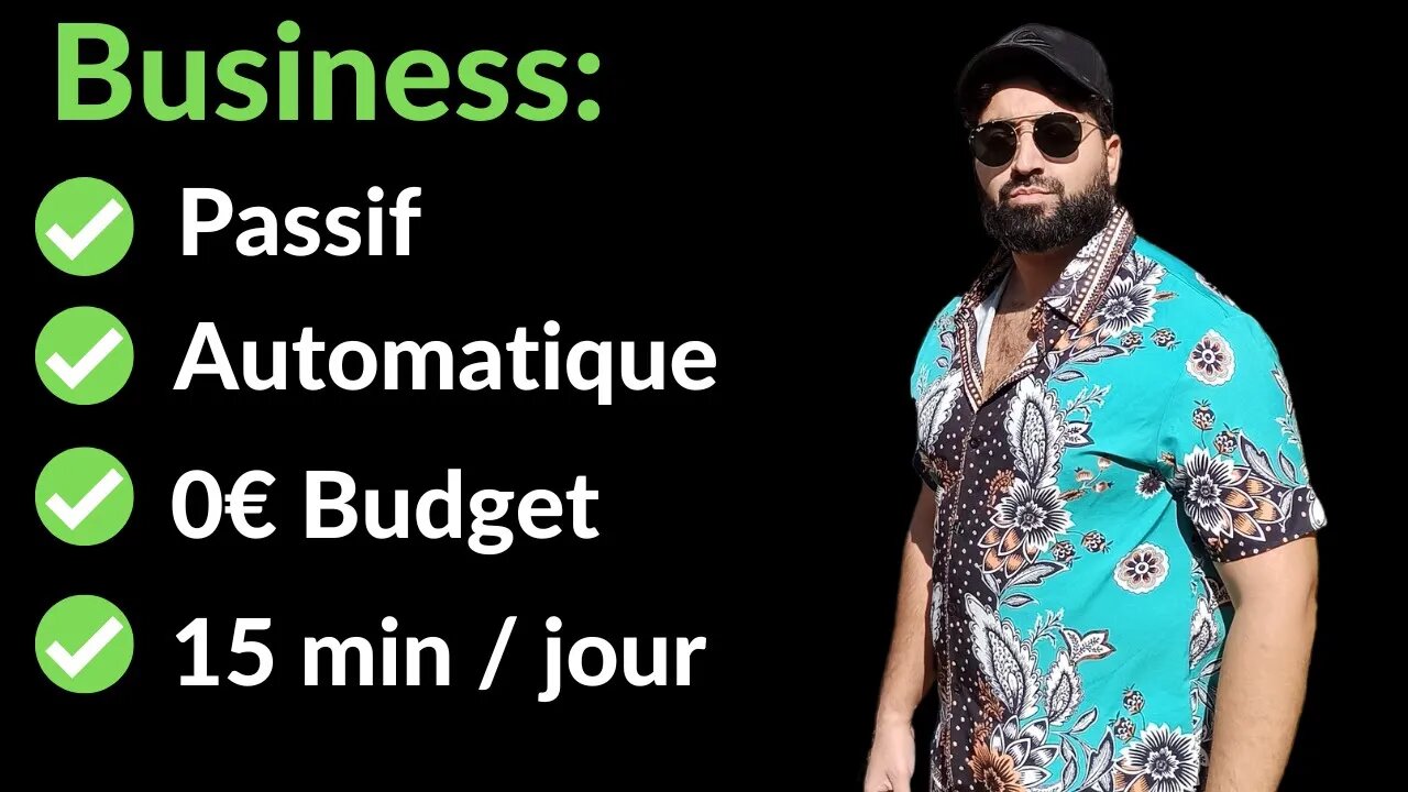 Business Rentable, Passif, Automatique, 100% en ligne faisable en 15 minutes par jour (Fin dans 3j)