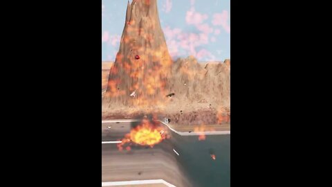 |MiniBeamNG/ Transport Truck Fails #02 - Trucks vs Nuclear Bomb BeamNG.Drive #Shorts