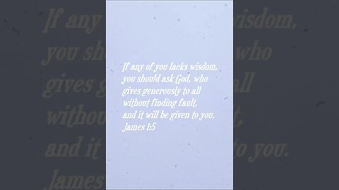 Daily Bible Verse short for today