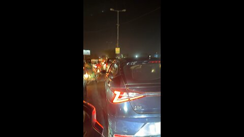 Traffic in delhi