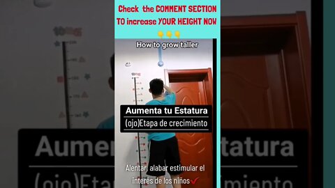increase height with height increase exercises #shortvideo