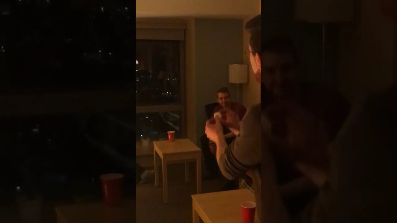 HE WAS SO CLOSE LMAOOš#beer #beerpong #nba #rizz #jackharlow #shorts #tiktok #party #viral #2023
