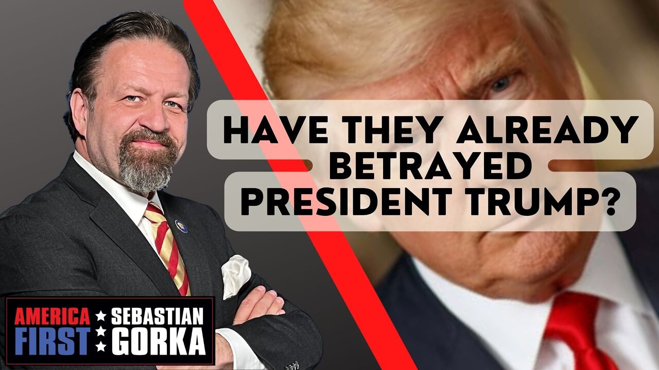 Have they already betrayed President Trump? Peter Navarro with Sebastian Gorka on AMERICA First