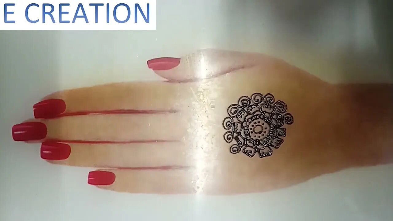 Simple arabic mehndi design for front hand||eid special mehndi design|| new arabic mehndi design|