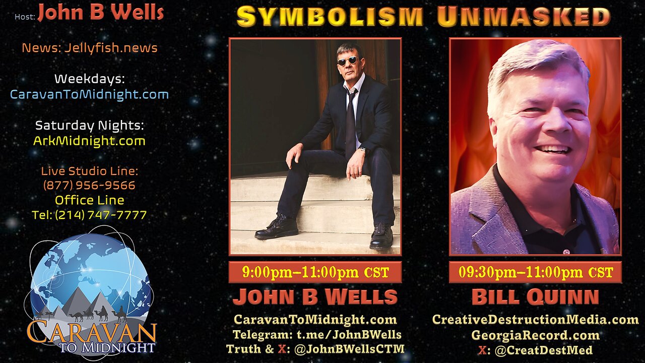 Symbolism Unmasked - John B Wells LIVE