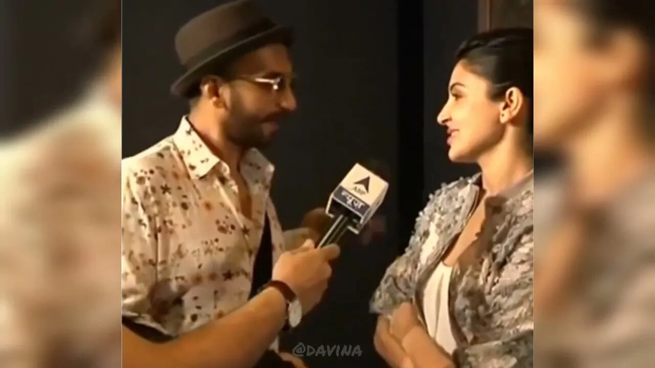 When Ranveer Singh tired his best to annoy Anushka Sharma 😂😂