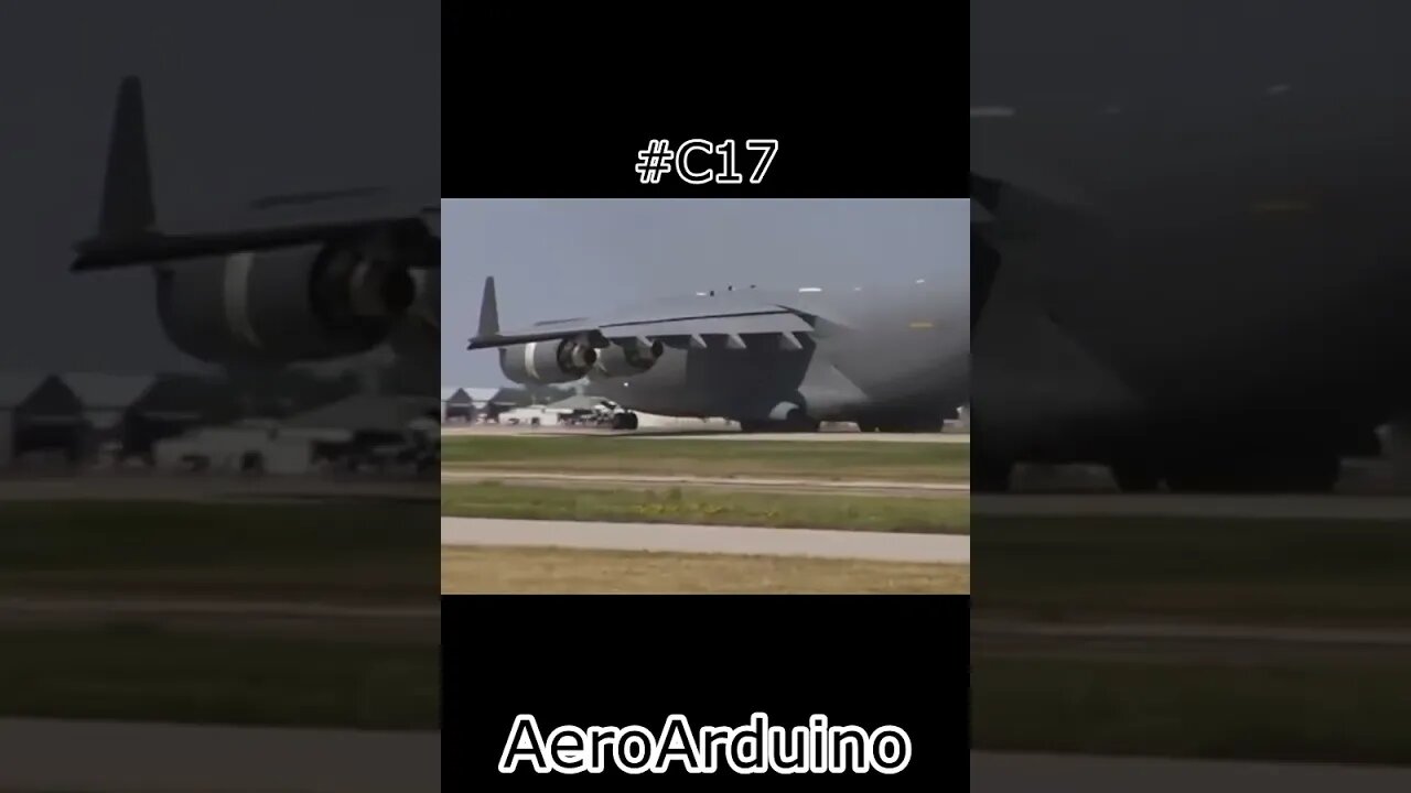 Amazing #C17 GlobeMaster Goes Backwards #Aviation #Flying #AeroArduino