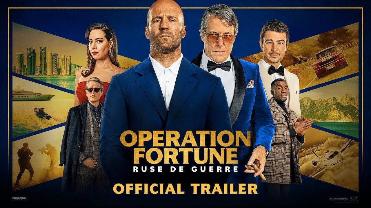 OPERATION FORTUNE Official Trailer 2022 _ Jason Statham _ Aubrey Plaza