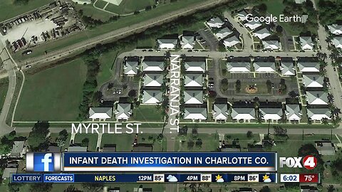 Infant death investigation in Punta Gorda