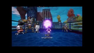 Short little battle, big hammer!