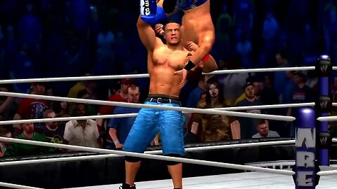 WWE '12 Gameplay John Cena vs The Miz