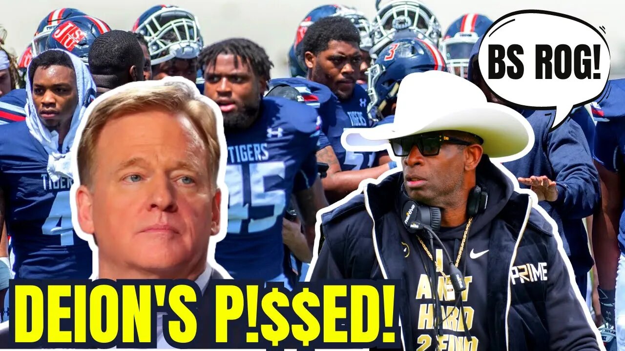 Colorado HC DEION SANDERS BLASTS NFL IGNORING Jackson State & HBCU Players In DRAFT!