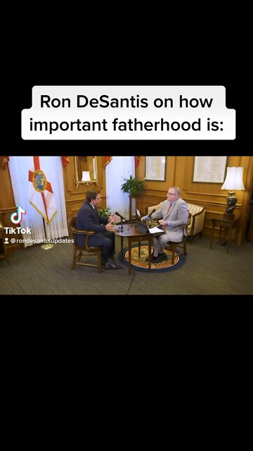 Ron DeSantis on how important fatherhood is: Joe Biden | Donald Trump | Dan Bongino
