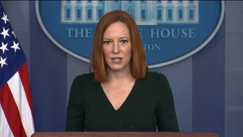 Jen Psaki holds press briefing