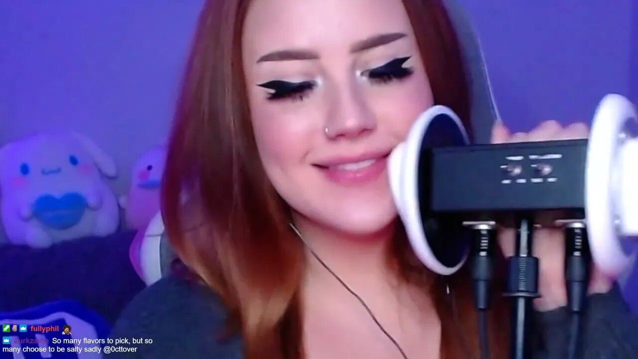 TOP ASMR lick microphone, beautiful girl for you, for your sleep and relaxation, sleep in 5 minutes