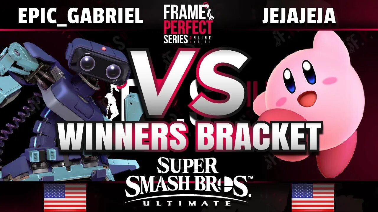 FPS5 Online - Epic_Gabriel (R.O.B.) vs. TE | JeJaJeJa (Kirby) - Smash Ultimate Top 64 Winners