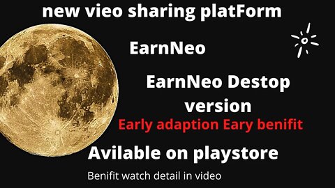 #EarnNeo#New video sharing platform,How to Earn money 💰 using-Neo, Best platform,