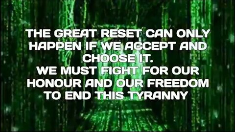 WE HAVE TO RESCUE OURSELVES FROM WORLDWIDE TYRANNY