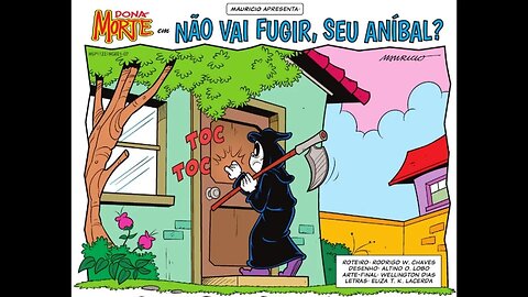 Dona Morte em-Não vai fugir, Seu Aníbal? | Gibis do Rapha 2