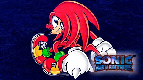 Sonic Adventure - Dreamcast (Knuckles-Lost World)
