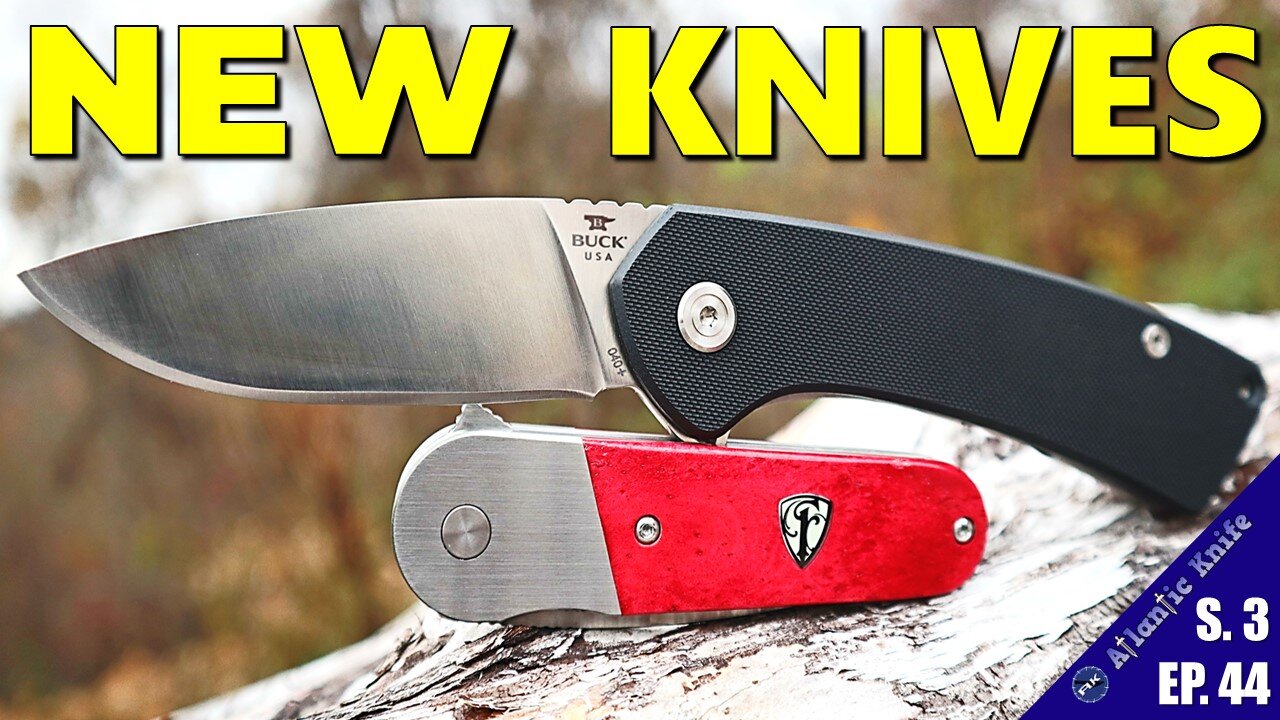 NEW KNIVES | BUCK FINCH BOKER + More | MYSTERY Steel Will & Kizer GAW