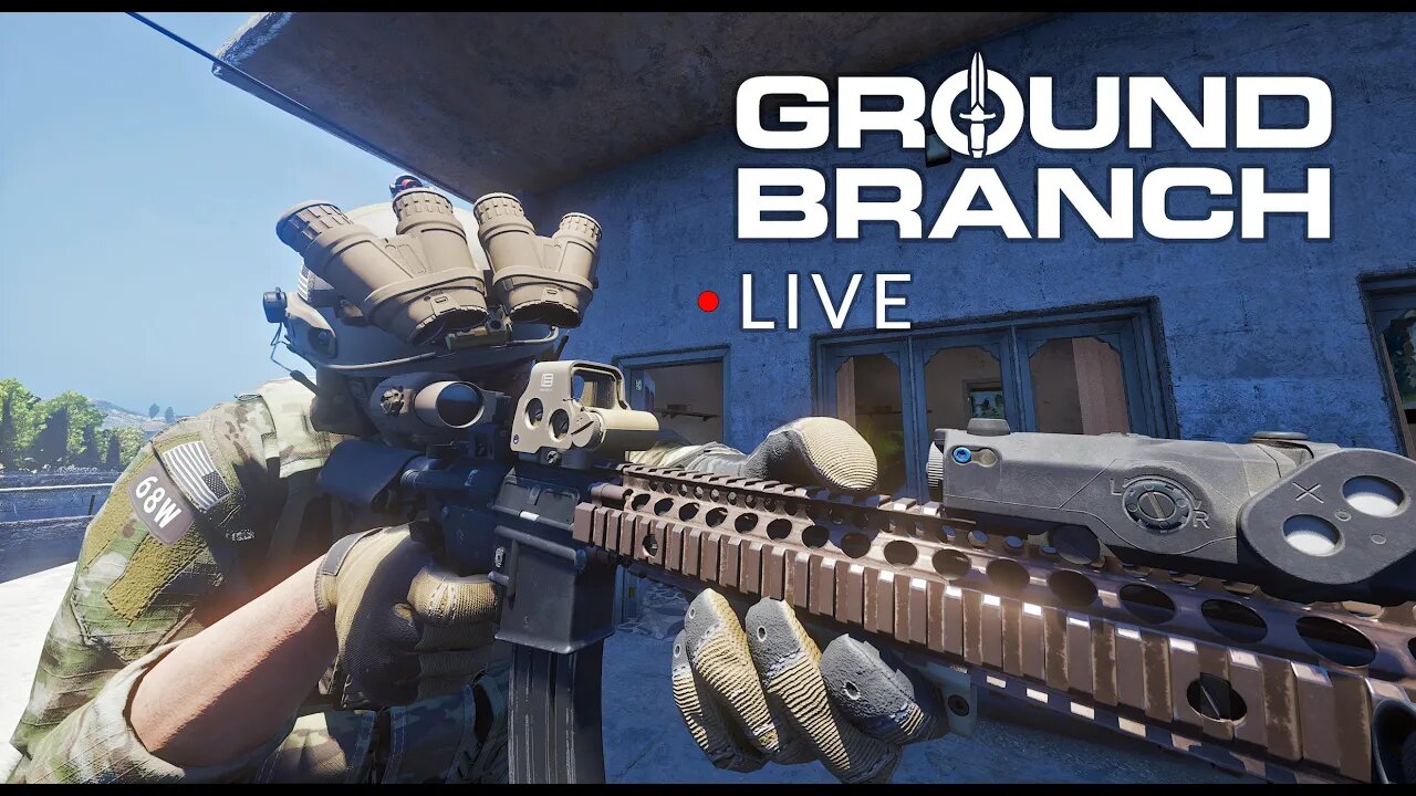 LARPING with the bois in GROUND BRANCH ft. @ChrisTHECOP @OnlyCops & @SWATtheory