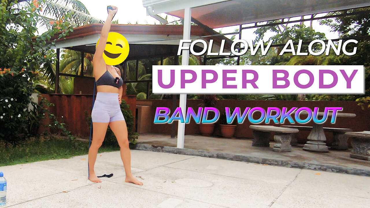 FOLLOW ALONG | Upper Body With Bands + FINISHER 😄