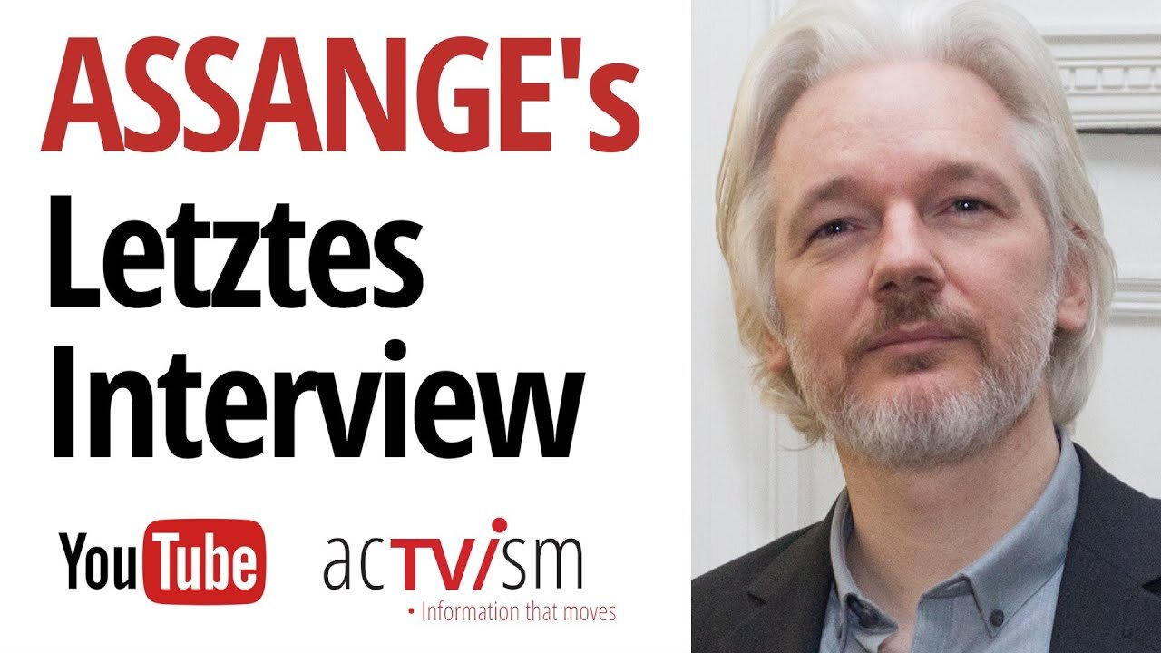 Julian Assange’s letztes Interview vor seiner Verhaftung in London