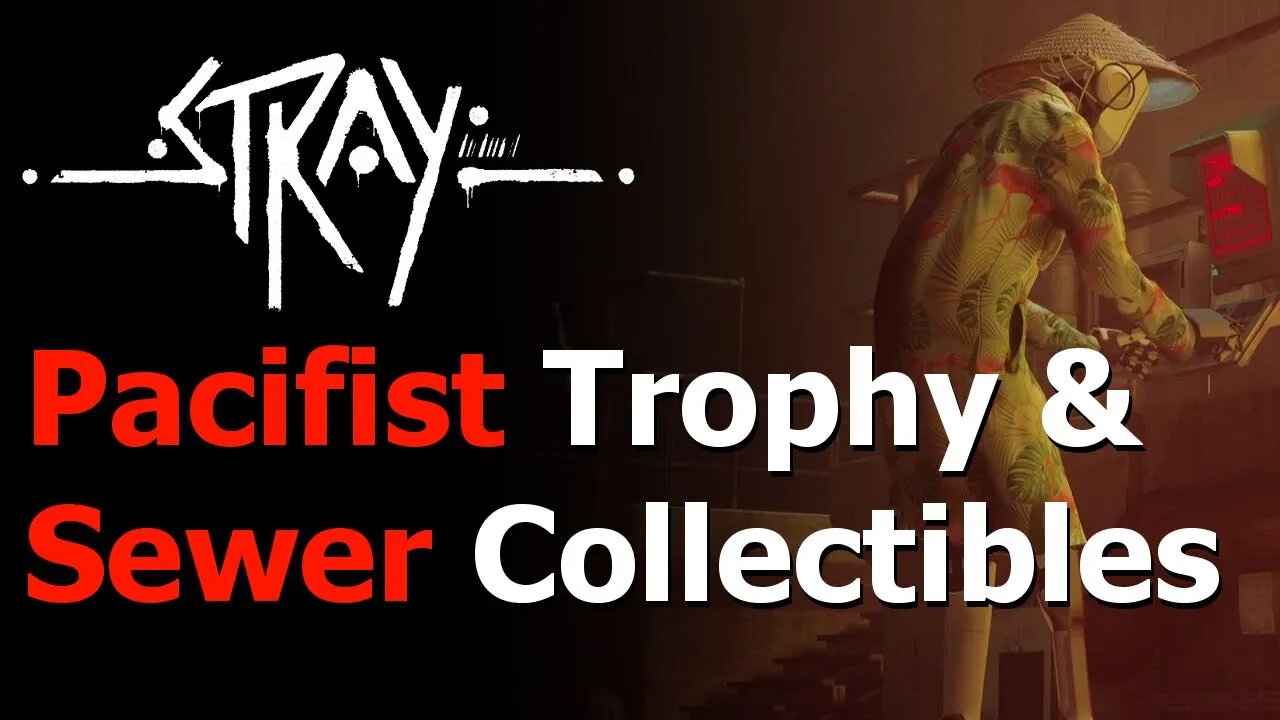 Stray - Pacifist Trophy/Achievement Guide - Chapter 8 Sewers Collectibles - Memories - Scratching