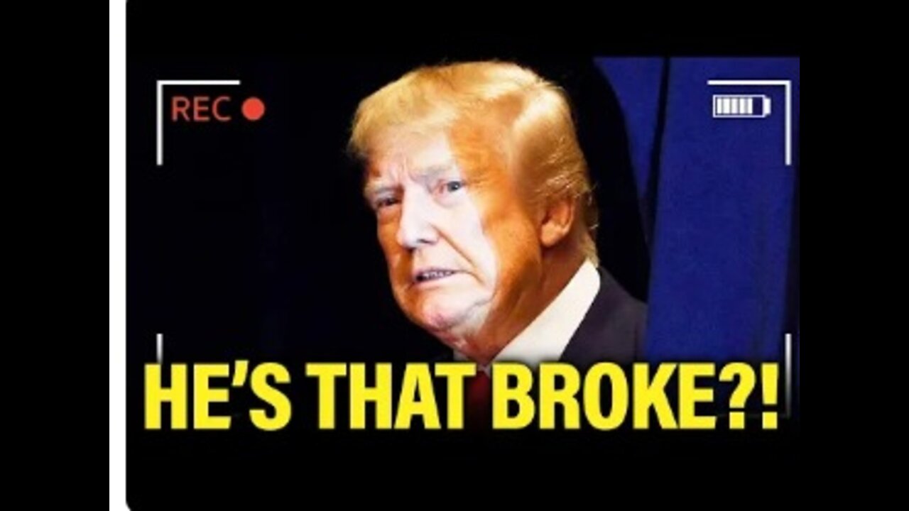 Trump TOO BROKE: AWFUL Tuesday Speech